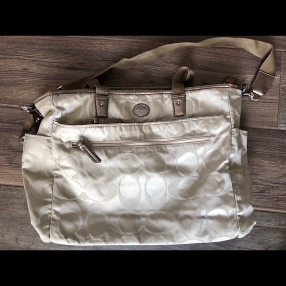 COACH diaper bag